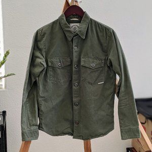 Iron and Resin Olive Button Down Workshirt